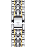 Tissot T Classic Everytime Small White Dial Two Tone Mesh Bracelet Watch For Women - T109.210.22.031.00