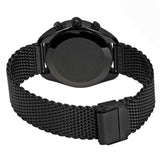 Tissot T Classic PR 100 Chronograph Black Dial Black Mesh Bracelet Watch For Men - T101.417.33.051.00