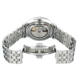 Tissot T Classic Carson Premium Powermatic 80 Black Dial Silver Steel Strap Watch For Men - T122.407.11.051.00