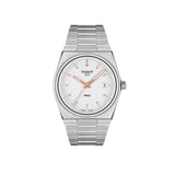 Tissot PRX Quartz Silver Dial Silver Steel Strap Watch for Men - T137.410.11.031.00