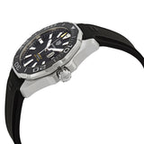 Tag Heuer Aquaracer Calibre 5 Automatic Black Dial Black Rubber Strap Watch for Men - WAY211A.FT6151