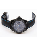Tag Heuer Aquaracer Calibre 5 Black Nylon Strap Carbon Dial Watch for Men -  WBD218C.FC6447
