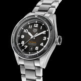 Tag Heuer Autavia Automatic Grey Dial Silver Steel Strap Watch for Men - WBE5114.EB0173
