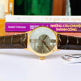 Tissot Chemin Des Tourelles Powermatic 80 Lady Brown Dial Brown Leather Strap Watch For Women - T099.207.36.447.00