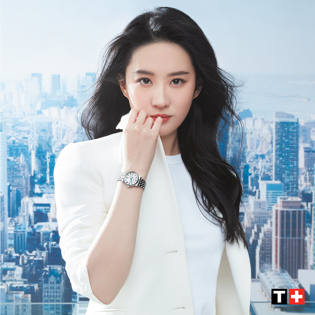 Tissot T Classic Carson Premium Automatic Lady Silver Dial Silver Steel Strap Watch for Women - T122.207.11.033.00