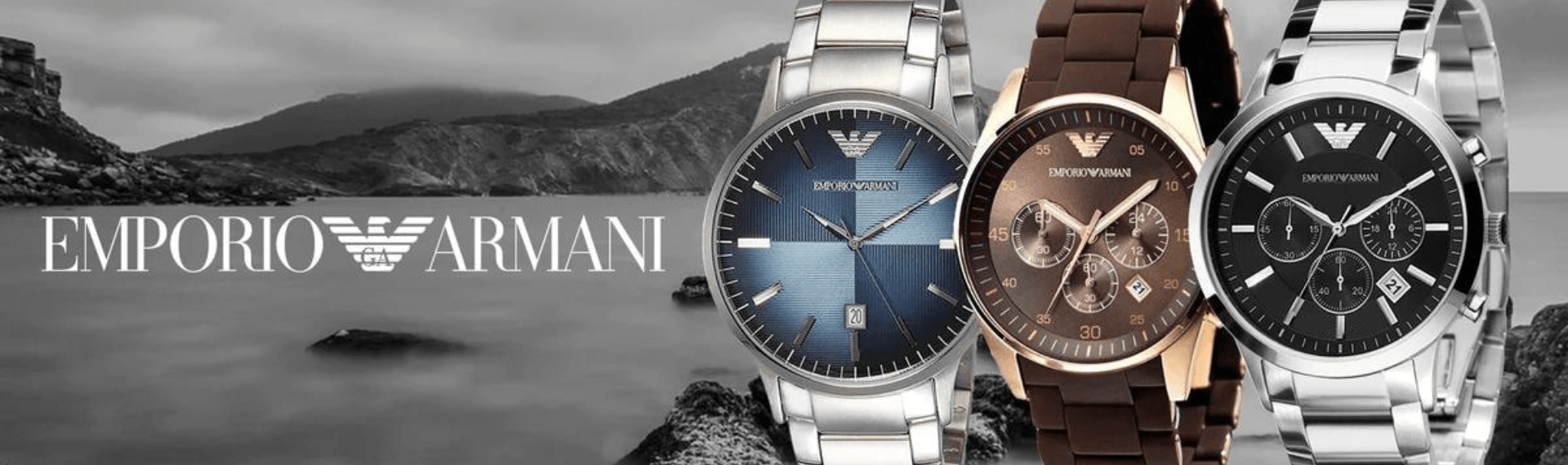 Armani discount aviator watch