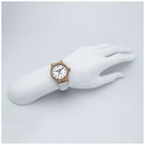 Coach Madison White Dial White Leather Strap Watch for Women - 14502401