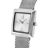 Calvin Klein Mark Silver Dial Silver Mesh Bracelet Watch for Women - K3R23126