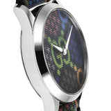 Gucci G Timeless Quartz Black Dial Black Leather Strap Watch For Women - YA1264146