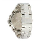 Tommy Hilfiger Blaze Chronograph Black Dial Silver Steel Strap Watch For Men - 1792029
