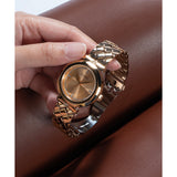 Guess Rumour Quartz Rose Gold Dial Rose Gold Steel Strap Watch For Women - GW0613L3