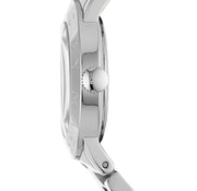 Marc Jacobs Amy Red Dial Silver Steel Strap Watch for Women - MBM3302
