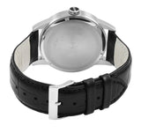 Hugo Boss Chronograph Black Dial Black Leather Strap Watch For Men - 1513266