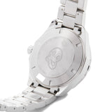 Tag Heuer Aquaracer Calibre 5 Jam Tangan Tali Baja Perak Dial Putih Otomatis untuk Pria - WAY2013.BA0927