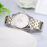 Tissot T Classic Tradition White Dial Two Tone Mesh Bracelet Watch for Women - T063.210.22.037.00