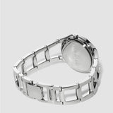 Calvin Klein Class White Dial Silver Steel Strap Watch for Women - K6R23126