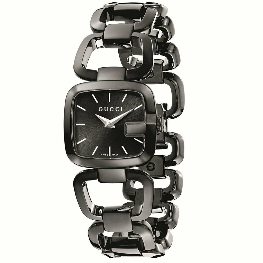 Gucci G Ladies Quartz 125 G Series Black Dial Bracelet Watch  display picture 1
