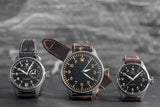 IWC Pilots Watch Mark XVII Edition Le Petit Prince Blue Dial Brown Leather Strap Watch for Men - IW326506