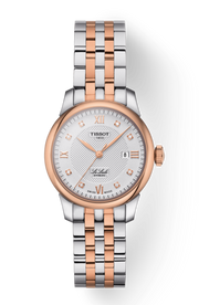 Tissot T Classic Le Locle Automatic Lady Silver Dial Two Tone Steel Strap Watch For Women - T006.207.22.036.00