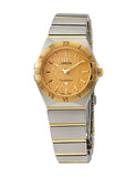 Omega Constellation Manhattan Yellow Dial Two Tone Steel Strap Watch for Women - 131.20.28.60.08.001