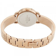 Coach Delancey Silver Dial Rose Gold Steel Strap Watch for Women - 14502355
