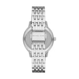 Michael Kors Melissa Quartz Silver Dial Silver Steel Strap Watch for Women - MK4370