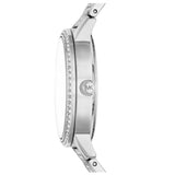 Michael Kors Melissa Quartz Silver Dial Silver Steel Strap Watch for Women - MK4370