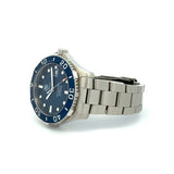 Tag Heuer Aquaracer Caliber 5 Automatic Blue Dial Silver Steel Strap Watch for Men - WAN2111.BA0822