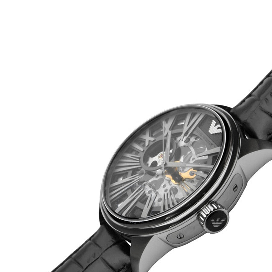 Relógio masculino Emporio Armani Meccanico automático com
