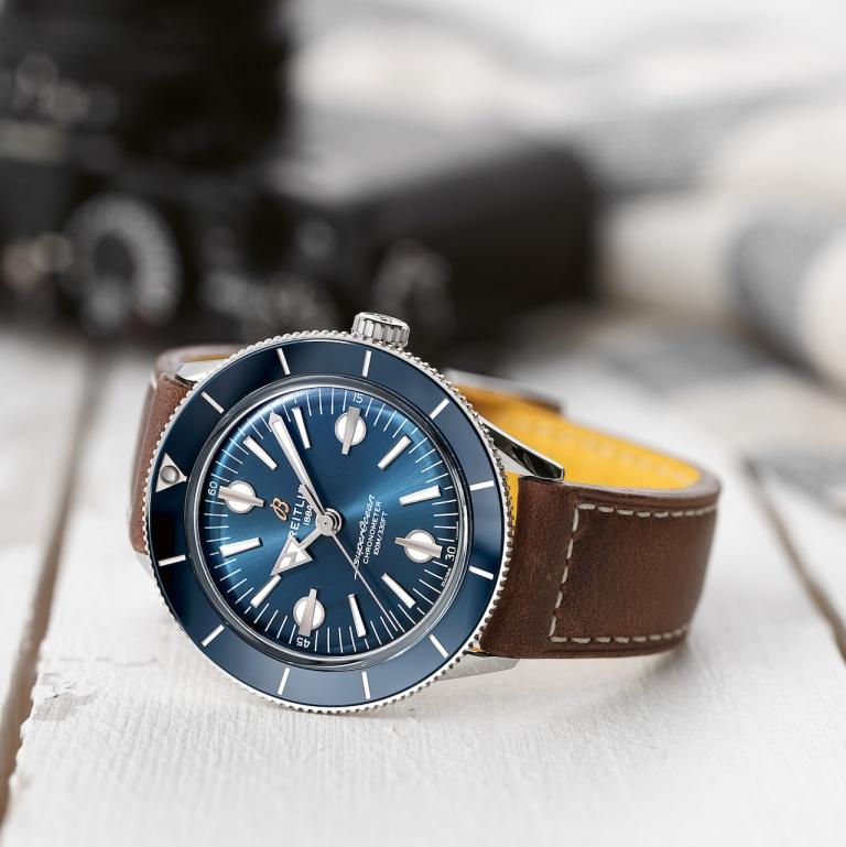 Breitling superocean leather hotsell