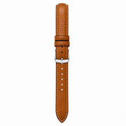 Michele Serein Mother of Pearl Dial Brown Leather Strap Watch for Women - MWW21B000010
