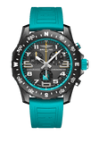 Breitling Endurance Pro Ironman 70.3 World Championship Grey Dial Turquoise Rubber Strap Watch for Men - X823105C1M1S1