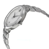 Movado 1881 Automatic Silver Dial Silver Steel Strap Watch for Men - 606915