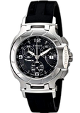 Tissot T Race Chronograph Black Dial Black Rubber Strap Watch for Women - T048.217.17.057.00