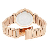 Michael Kors Catlin Quartz Rose Gold Dial Rose Gold Steel Strap Watch For Women - MK3412