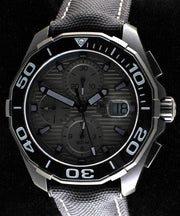 Tag Heuer Aquaracer Titanium Grey Dial Watch for Men - CAY218B.FC6370