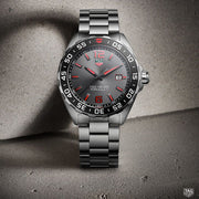Tag Heuer Formula 1 Quartz Anthracite Dial Silver Steel Strap Watch for Men - WAZ1018.BA0842