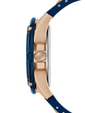 Guess Delta Blue Dial Blue Silicone Strap Watch for Men - GW0051G3