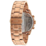 Guess Sunrise Quartz Rose Gold Dial Rose Gold Steel Strap Watch For Women - W0330L2