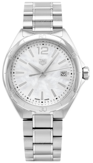 Tag Heuer Formula 1 Mother of Pearl White Dial Silver Steel Strap Watch for Women - WBJ1318.BA0666