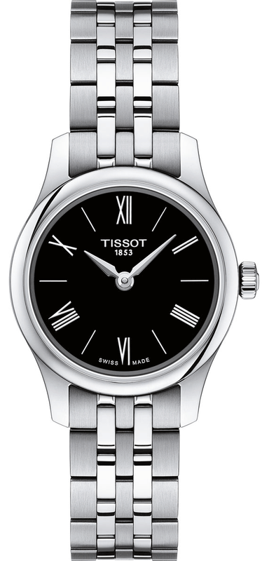 Tissot T Classic Tradition 5.5 Jam Tangan Wanita Hitam Dial Untuk Wanita - T063.009.11.058.00