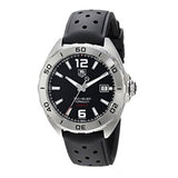 Jam Tangan Tag Heuer Formula 1 Automatic Black Dial Black Rubber Strap untuk Pria - WAZ2113.FT8023