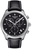 Jam Tangan Pria Tissot PR 100 Chronograph Dial Hitam Tali Kulit Hitam - T101.417.16.051.00