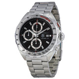 Jam Tangan Pria Tag Heuer Formula 1 Calibre 16 Automatic Chronograph Black Dial Silver Steel Strap - CAZ2010.BA0876