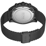 Hugo Boss Ocean Edition Blue Dial Black Mesh Bracelet Watch for Men - 1513702