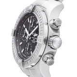 Breitling Avenger Chronograph 43 Black Dial Silver Steel Strap Watch for Men - A13385101B1A1