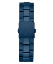 Guess Axle Multifunction Navy Blue Dial Blue Steel Strap Watch For Men - GW0488G4