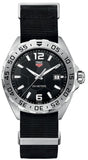 Tag Heuer Formula 1 Quartz Black Dial Black NATO Strap Watch for Men - WAZ1015.FC8198