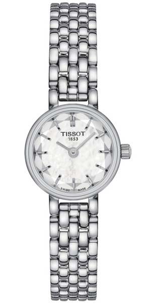 Tissot T Lovely Mother of Pearl Dial Silver Steel Strap Watch for Women - T140.009.11.111.00