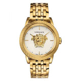 Versace Palazzo Empire White Dial Gold Steel Strap Watch for Men - VERD00318
